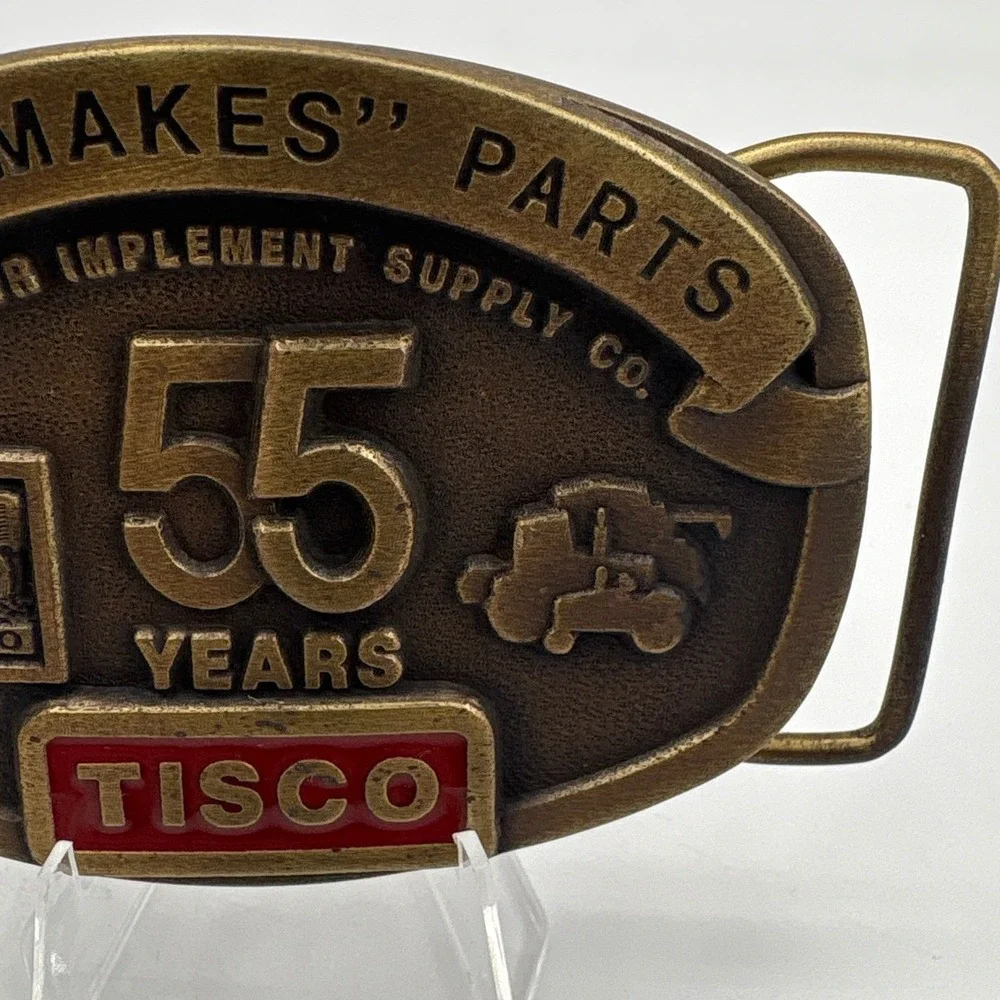 Tisco 55 Years Anniversary Belt Buckle Vintage Series II Limited Edition #1597